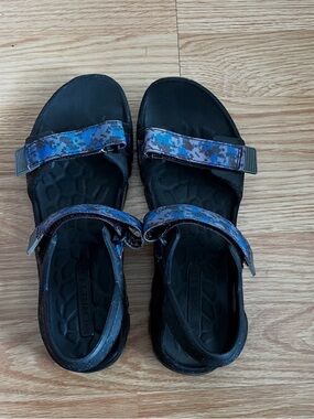 Merrell Hydro - Drift Sandal - Size 6 Blue Sandals outdoor summer hiking camping